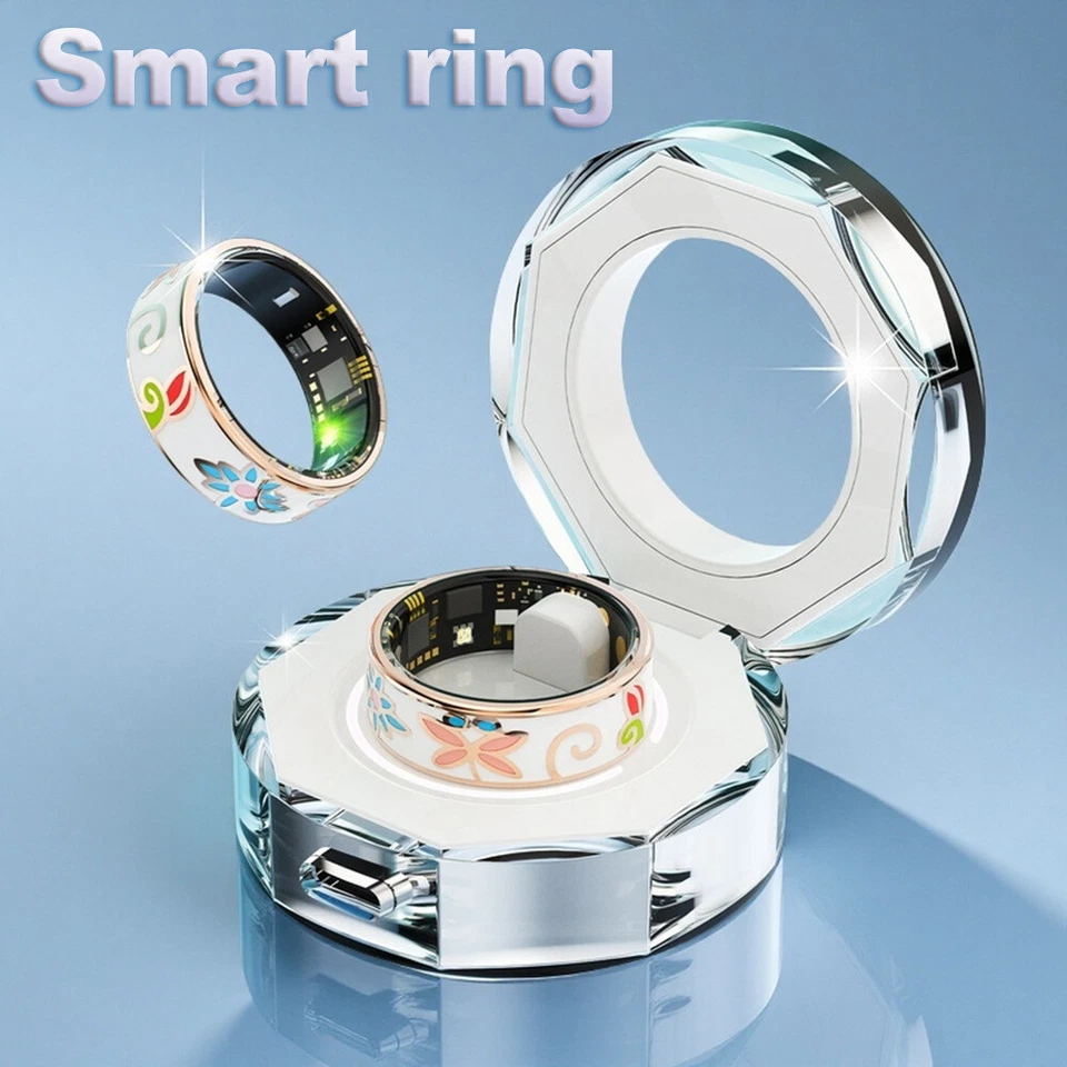 2025 Smart Health Ring For Women Activity Tracker Sleep Monitor IP68 Waterproof - Image 2 of 4