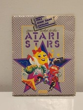 Atari Game Catalog Poster "Your Ticket to the Atari Stars". 1983 Vintage 
