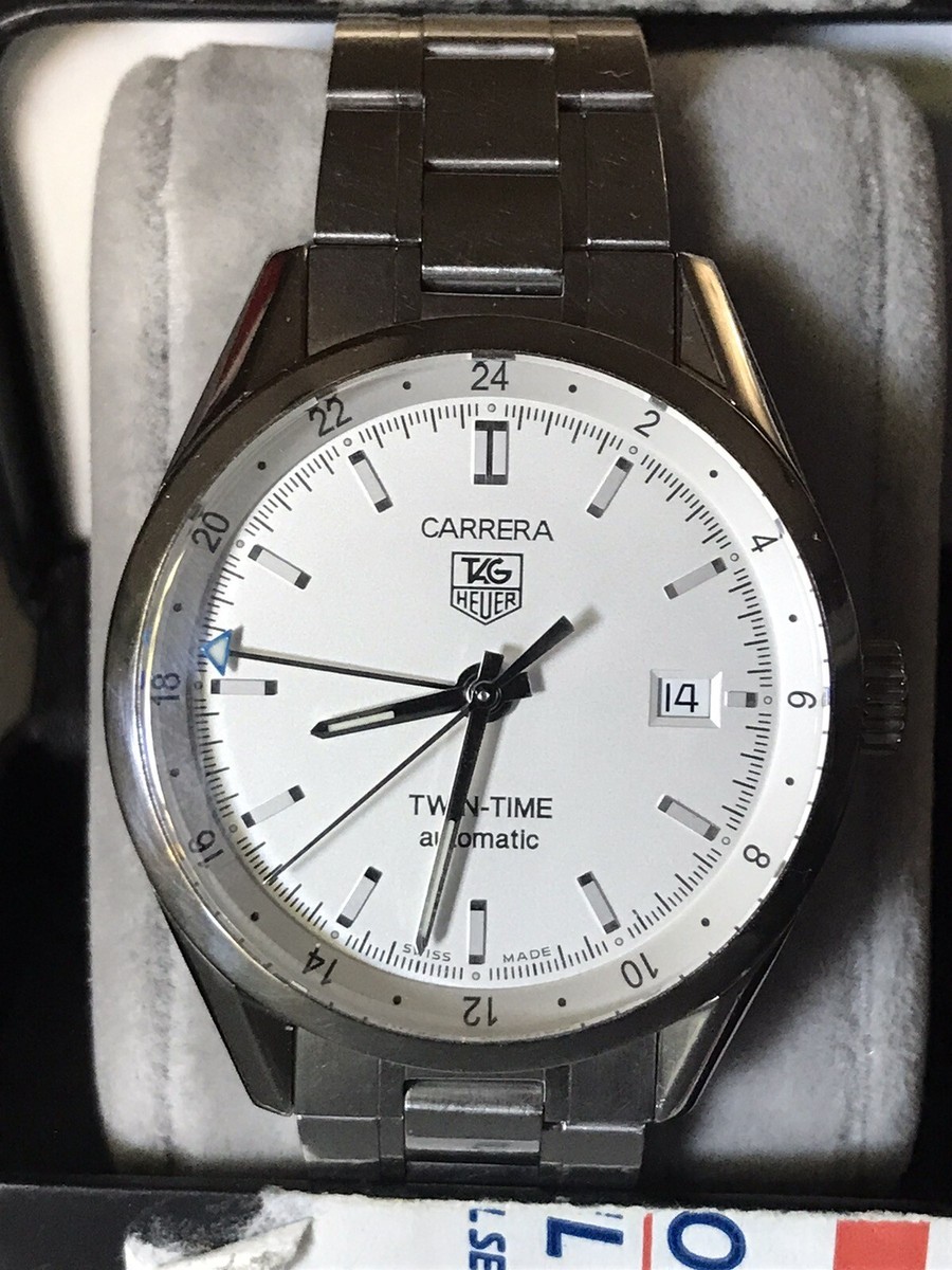 TAG Heuer Carrera Twin Time GMT Calibre 7 Automatic Watch