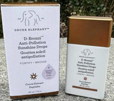 Drunk Elephant D Bronzi Anti-Pollution Sunshine Drops 1 oz SALE HELPS DOGS CATS