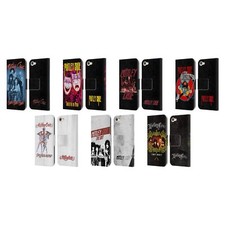 OFFICIAL MOTLEY CRUE KEY ART LEATHER BOOK CASE FOR APPLE iPOD TOUCH MP3