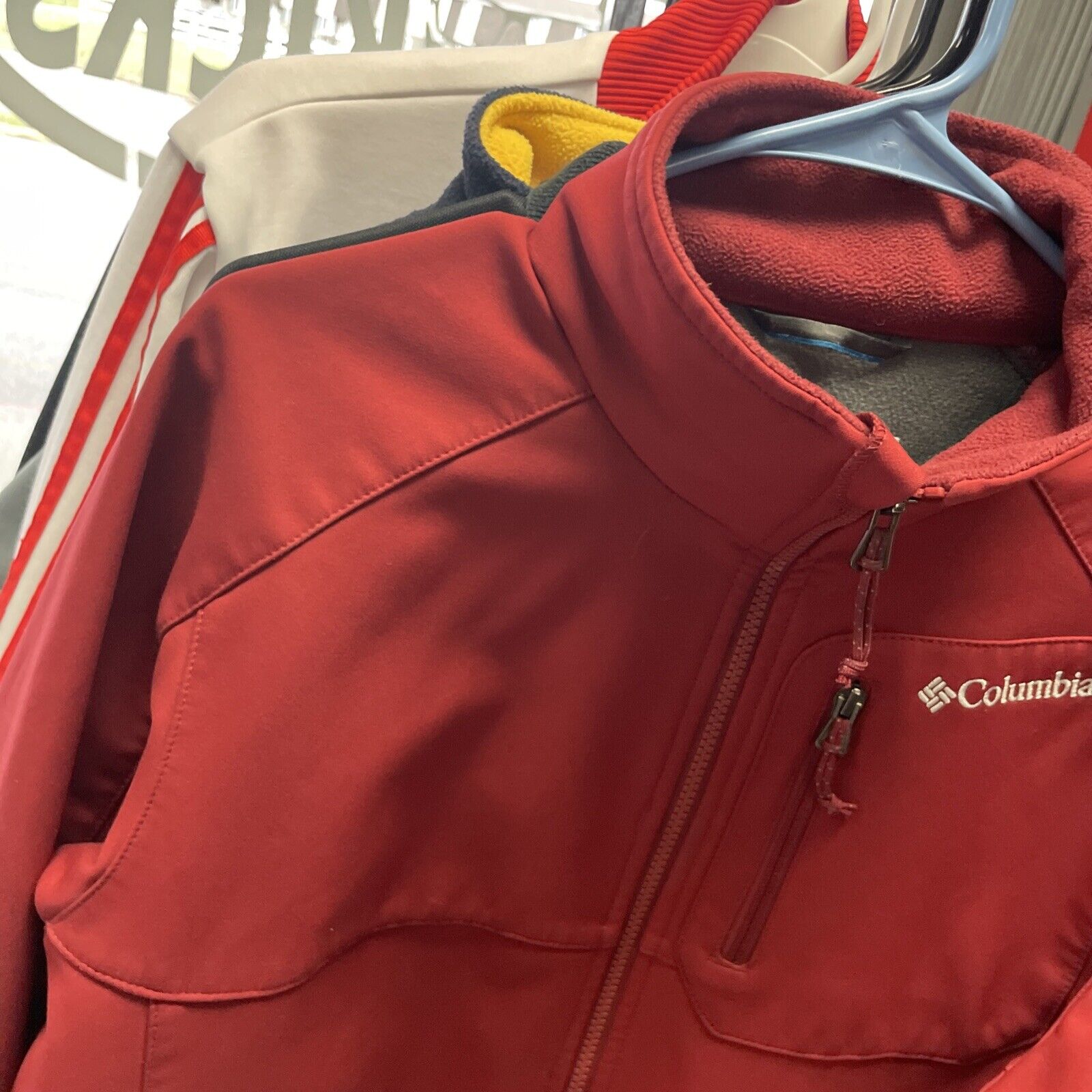 Columbia Sportswear Men's Red Ascender Softshell … - image 10