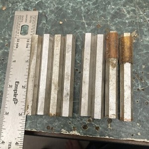 2-15/16” Threaded Aluminum Standoff 8pcs