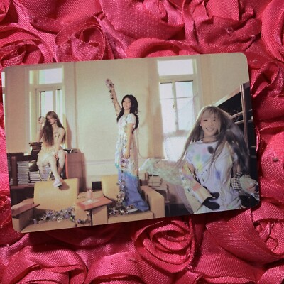 Minju Moka & Iroha ILLIT Cherish SET KPOP Girl Photo Card Meow Soft Group Trio