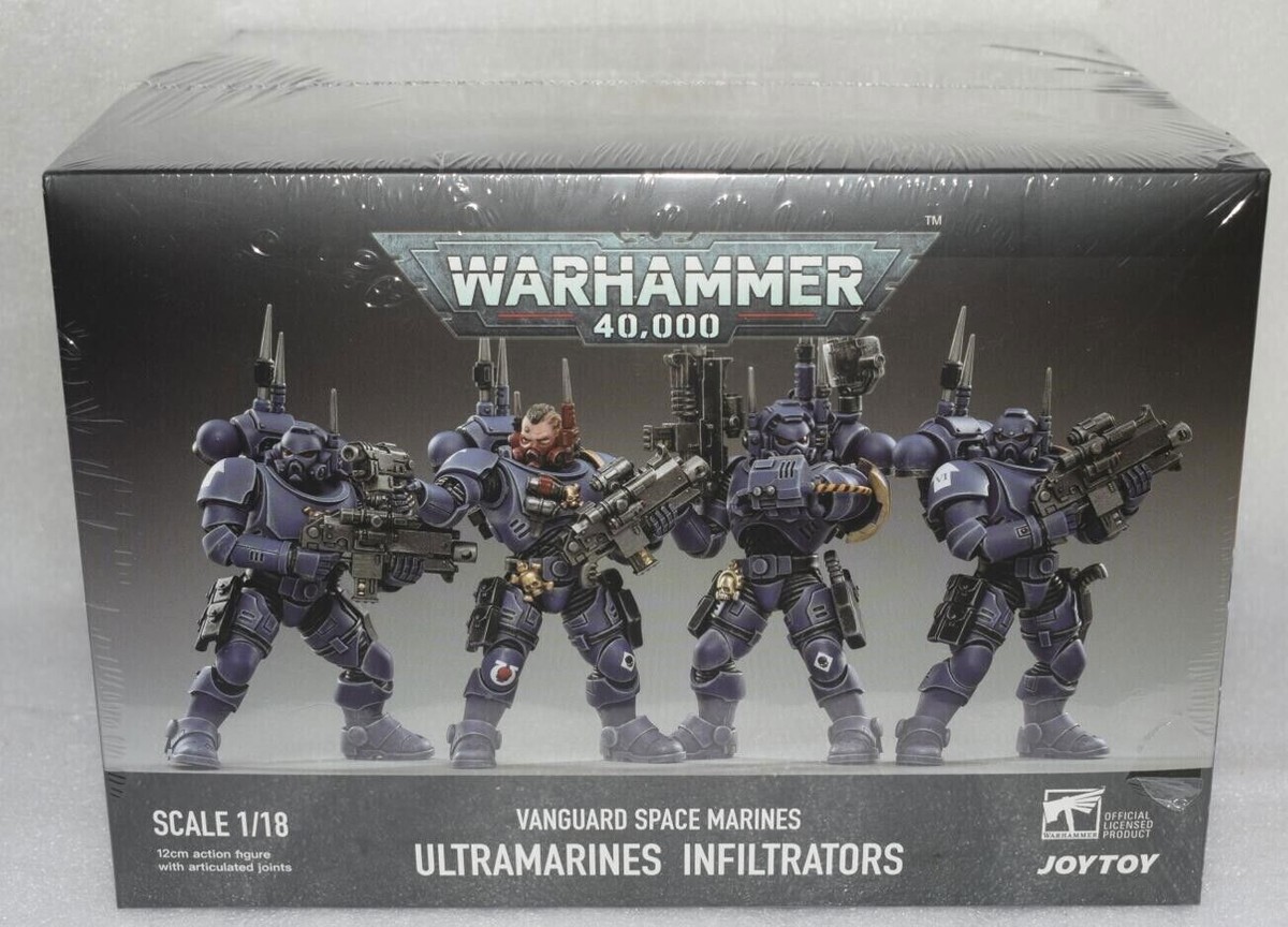 模型製作用品 Eliminators, Infiltrators JoyToy Warhammer 40,000 1/18 Action Figure Ultramarines