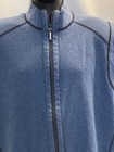 Tommy Bahama Reversible Sweater Vest Mens XXL Blue/Black Full Zip 100% Cotton — photo 3