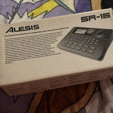 Alesis SR16 SR-16 Digital Drum Machine 16-Bit w/ Manual Box