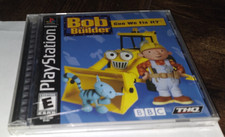 Bob the Builder Can We Fix It (Sony PlayStation 1, 2001) PS1