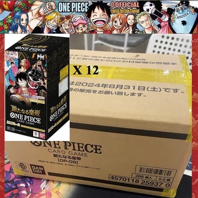 The Four Emperors OP-09 Case Japanese New Sealed Booster Box Case One Piece  | eBay