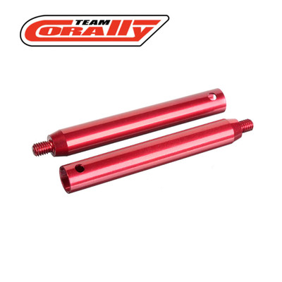 Team Corally C-00100-029 Aluminum Side Linkage Damper Tube (2) SSX-125