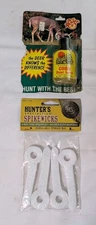 NOS PETE RICKARD CORN HUNTING COVER SCENT ATTRACTANT LH505 & HUNTER'S SPIKEWICKS