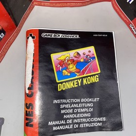Donkey Kong Game Boy Advance NES classics GBA CIB damaged box 