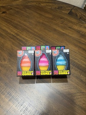 Viral Squishy Squish Needoh New Doh Nice Ice Cream Cone - ONE RANDOM COLOR