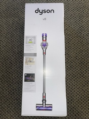 Dyson V8 Cordless Stick Vacuum Cleaner (SV25) - Silver/Nickel - New In Box
