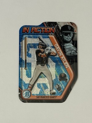 Gavin Kilen BLUE MEGA BOX MOJO 2025 Bowman Draft BIA-13 /150