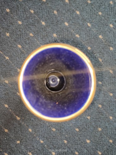 Echt Kobalt Blau Gold Tee Geschirr Service 4 Pers. Vase Kanne Keksdose Sahne - Bild 20 von 20