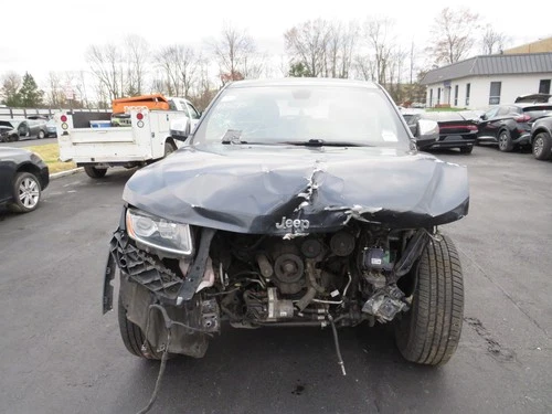 2015 JEEP GRAND CHEROKEE RIGHT SIDE MIRROR HEATED CHROME WITHOUT BLIND SPOT ALER