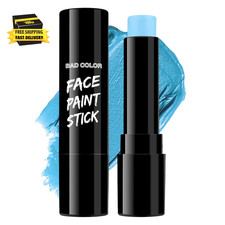 Light Blue Face Body Paint, Pale Blue Eye Black Stick for Football/Baseball/Soft