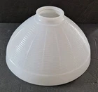 Vintage 10" Milk Glass Diffuser Shade For Floor Lamp Hanging Pendant Light