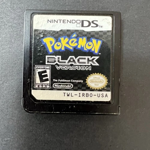Pokemon Black Version - Nintendo DS *Not Tested* Sold As Is