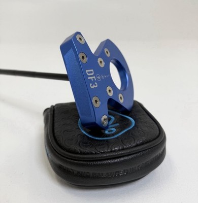 Lab Golf DF3 Putter Blue, Accra Shaft, 35-inch, Right-Handed