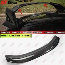 Fits Honda Civic Type-r Fk8 2017-21 Glossyforgedcarbon Rear Spoiler Wing Flap