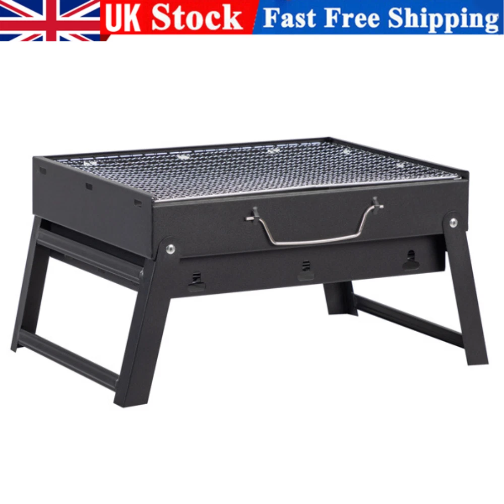 Portable BBQ Grill Folding Charcoal Camping Picnic Garden Beach Compact
Opens in a new window or tab