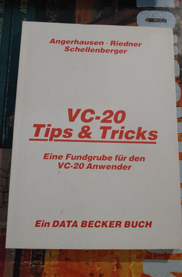Angerhausen et al VC-20 Tips & Tricks (Data Becker 1984) c64 8-bit Commodore