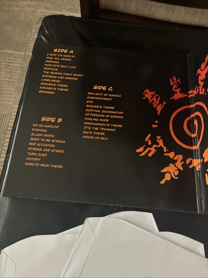 Will Of Fire: Naruto Anime Vinyl Record Soundtrack OST Toshio Masuda VG+/VG+ - Image 3 of 4