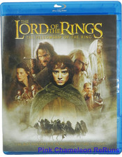 The Lord of the Rings The Fellowship of the Ring Blu-ray DVD 2010 2-Disc Set