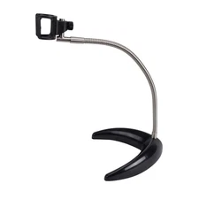 Dunwell Tech MS22B Flex-Arm Desktop Stand for Dino-Lite Cameras, Black, 16 In
