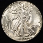 1944-P Walking Liberty Silver Half Dollar BU Uncirculated