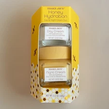 Trader Joe’s Honey Hydration Day & Night Cream Duo Hyaluronic Acid Manuka Honey
