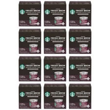 Starbucks French Roast Dark Roast Ground Coffee Cans, 8 x 1.3oz. (Pack of 12)