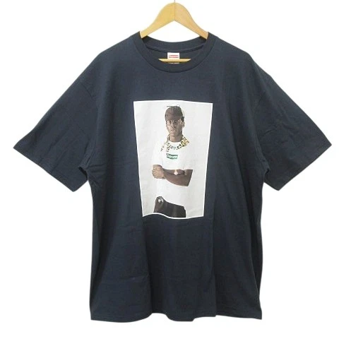 Supreme 24Fw Photo Tee Tyler T Shirt Top Cut and Sew Logo Print Manches Courtes XL