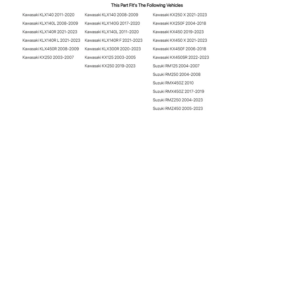 Tapa depósito freno trasero Works Connection roja para Kawasaki KX450F 2006-2018 Foto 3 de 4