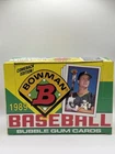 1989 Bowman Baseball Card Wax Box 36 Sealed Packs Ken Griffey Jr Rookie