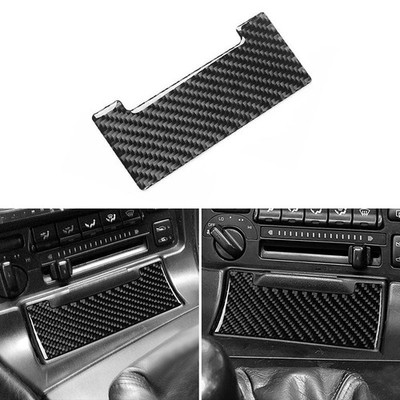 Carbon Fiber Central Ashtray Box Panel Cover For Toyota MR2 SW20/21 1991-1995