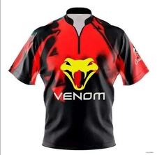 Motiv Lethal Venom Free Custom Bowling Jersey Size S-5XL