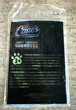 NIP 2024 Raising Cane  s Kids Meal Toy Cane  s Hideaway Doghouse Collect VISIT US 