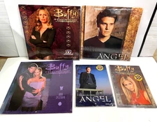 Lot Of 5 NOS Sealed Buffy The Vampire Slayer and Angel Calendars - Free Shipping