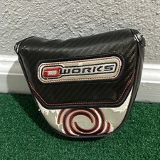 Odyssey O Works Mallet Putter Golf Head Cover Used Condition