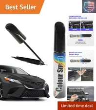 1 oz Black Touch Up Paint Pen for Car Scratch Repair - Professional Finish