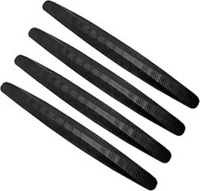 4 Pack Black Bumper Guard Strip - Anti-Collision Patc Size: 4 PackColor: Black