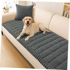 Couch Cover for Dogs, Non Slip Washable Sofa Protector for 27.6"x59" Dark Grey