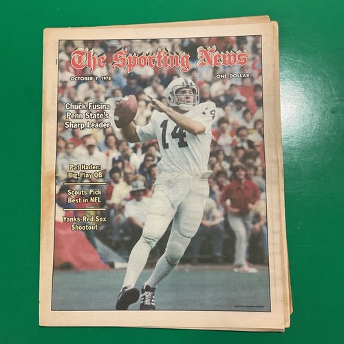 Sporting News - 7. Oktober 1978 - Chuck Fusina - Penn State