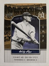 2008 UPPER DECK YANKEE STADIUM LEGACY WALLY PIPP #YSL48