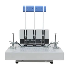 QY-6115D Three-hole Wire Binding Machine, Hole Punching and Binding Machine.