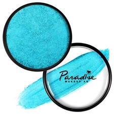 Mehron Makeup Paradise FX - METALLIC LIGHT BLUE, Water-Activated Face Paint
