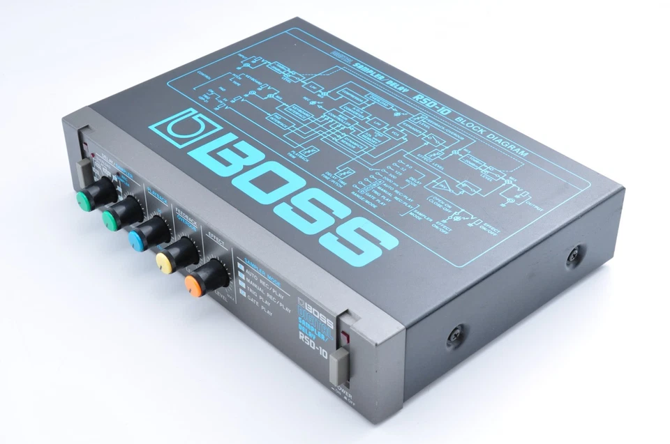 Boss RSD-10 Digital Sampler Delay con Adaptador Hecho en Japón Funciona 0908X1-5 Foto 4 de 4